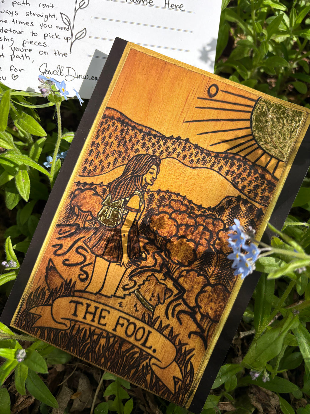 The Fool Postcard