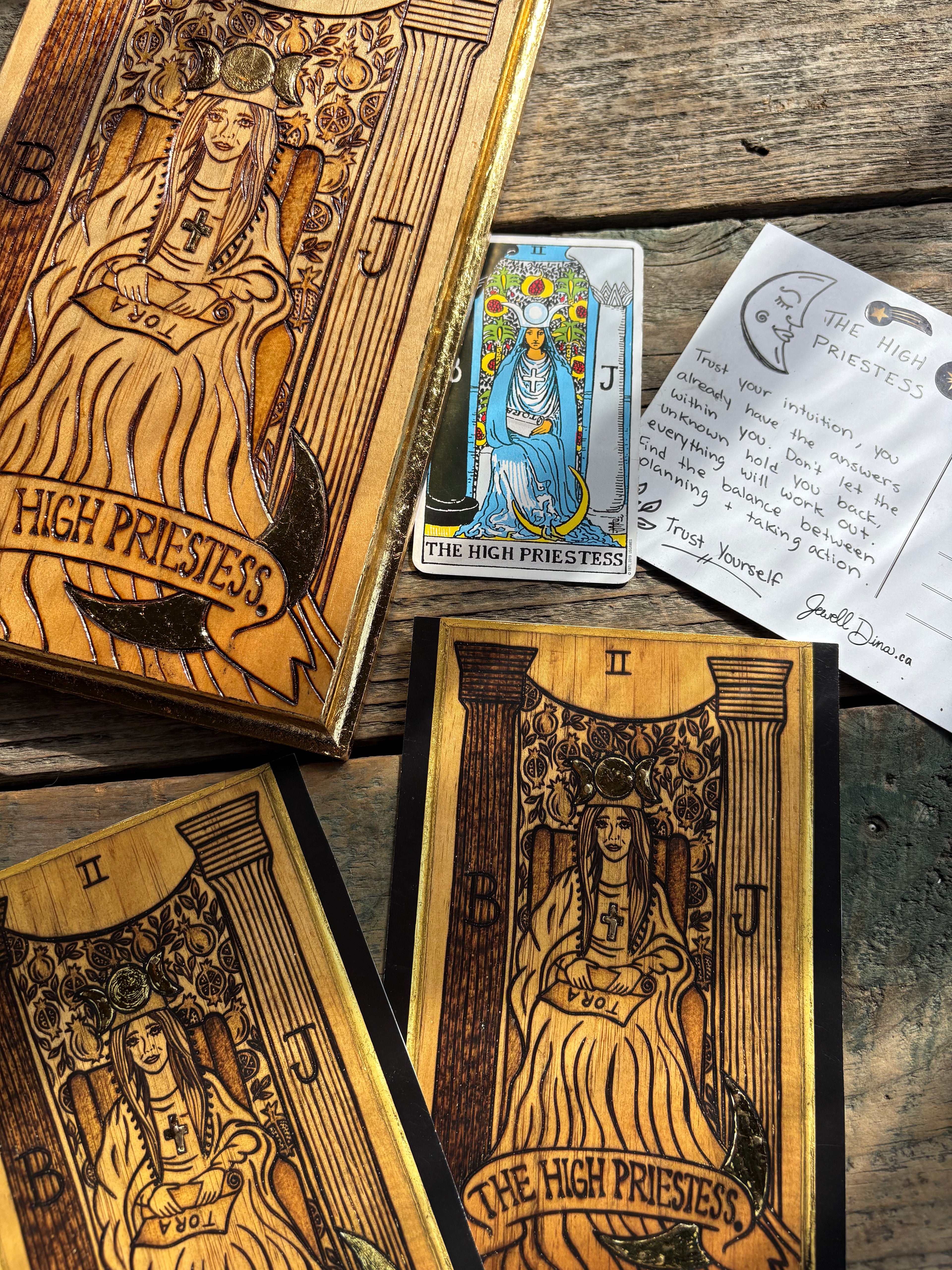 The High Priestess Postcard