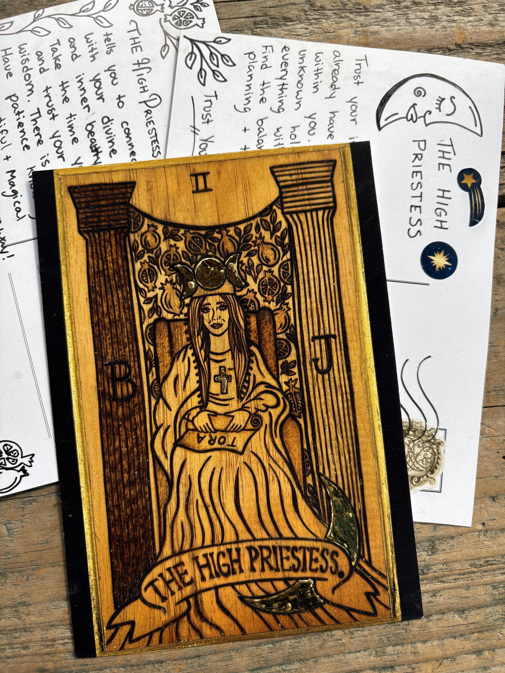 The High Priestess Postcard