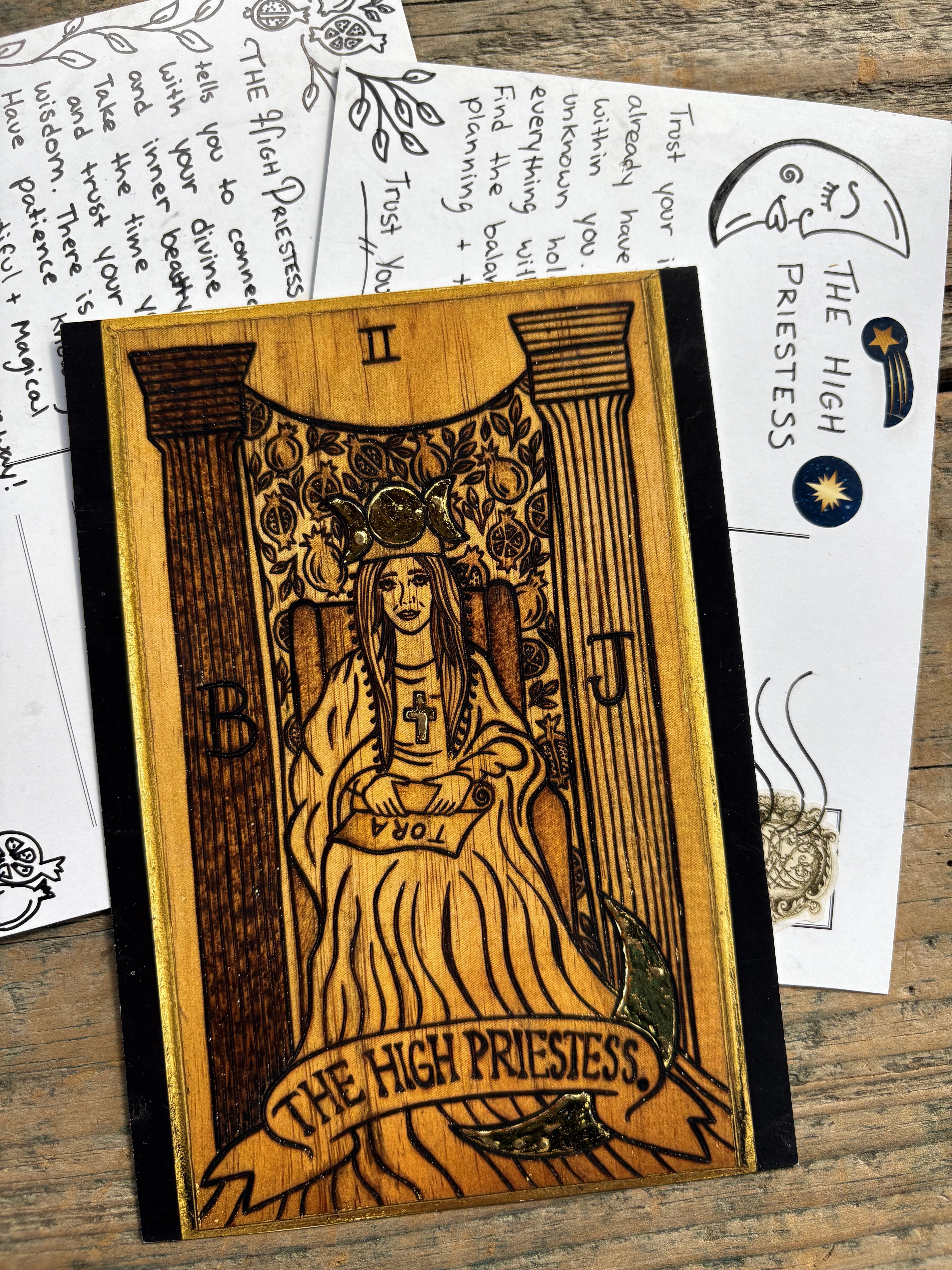 The High Priestess Postcard