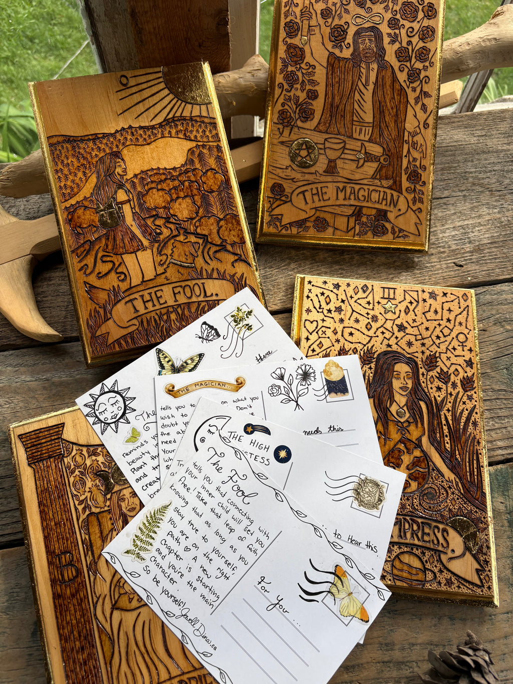 Mystery Tarot Postcard