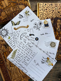 Mystery Tarot Postcard