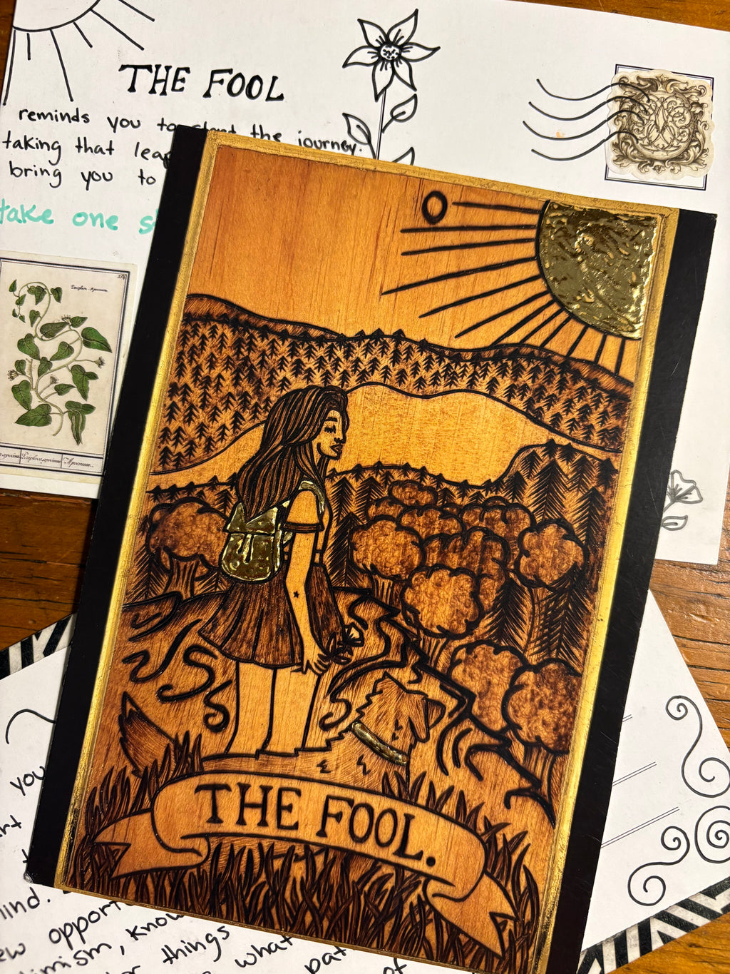 The Fool Postcard